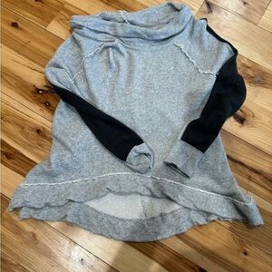 Free People oversized cowl sweatshirt